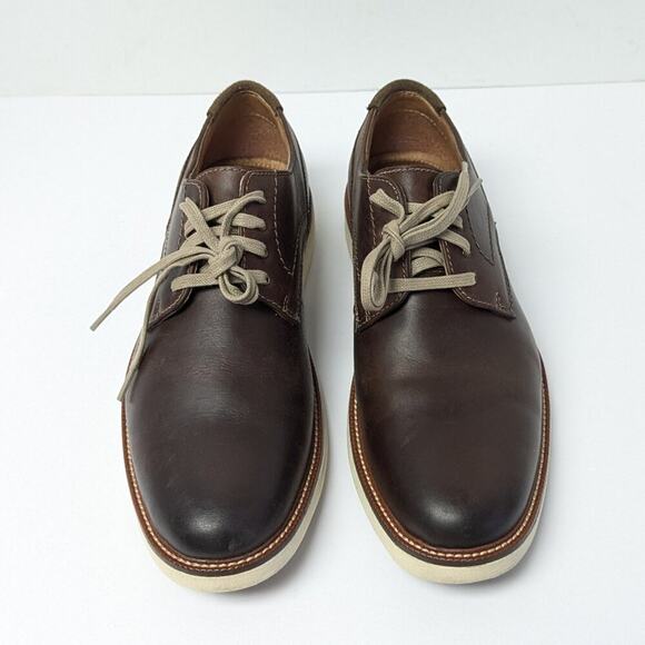 Dockers Parkway Lace-Up Oxford, Brown, Mens 7.5 M main image 4